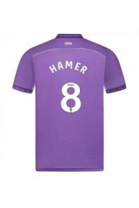 Sheffield United Gustavo Hamer #8 Jalkapallovaatteet Kolmaspaita 2025-26 Lyhythihainen